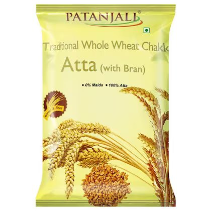 PATANJALI TRADITIONAL WHOLE WHEAT CHAKKI ATTA (10kg)