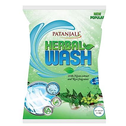 PATANJALI HERBAL WASH DETERGENT NEW POPULAR (1kg)