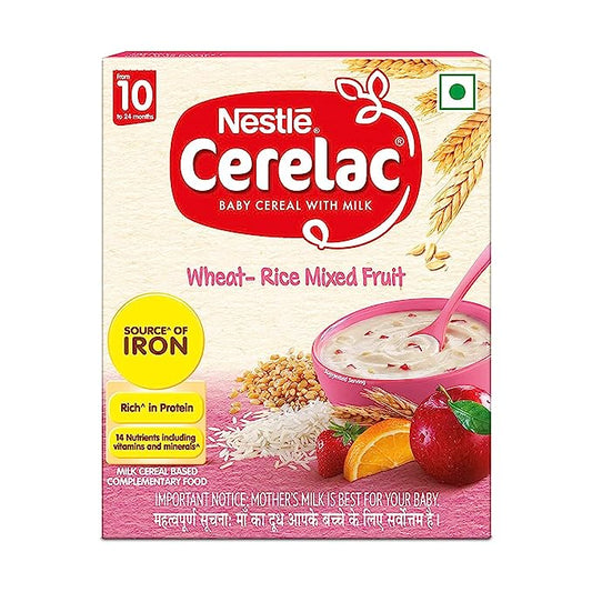 Cerelac (10-24 months)Wheat-Rice mixed fruit