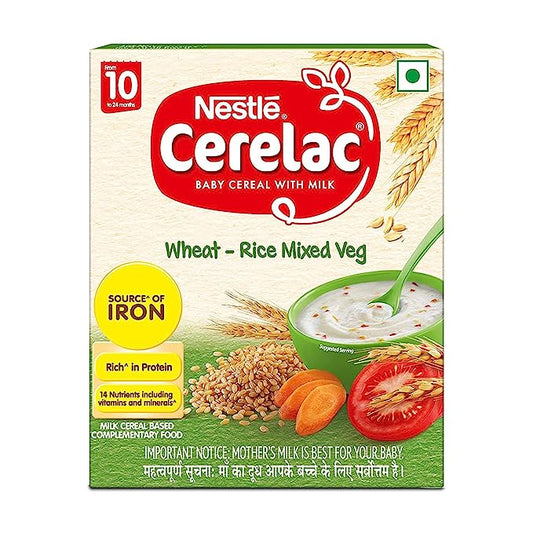 Cerelac (10-24 months)Wheat-Rice mixed veg