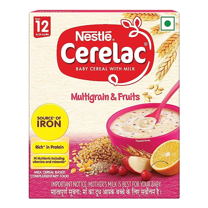 Cerelac (12-24 months)Multigrain & Fruit