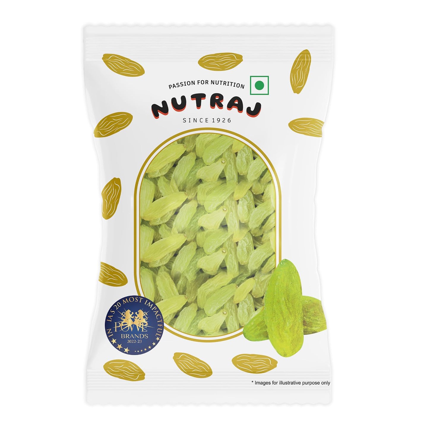 NUTRAJ ROUND RAISINS (KISHMISH)(100gm)