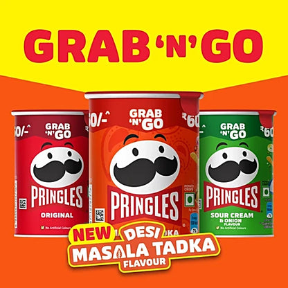 Pringles/ Potato Chips - Desi Masala Tadka Flavour (40gm)