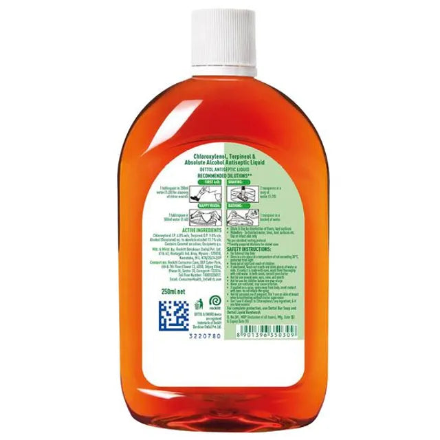 DETTOL ANTISEPTIC LIQUID (250ml)