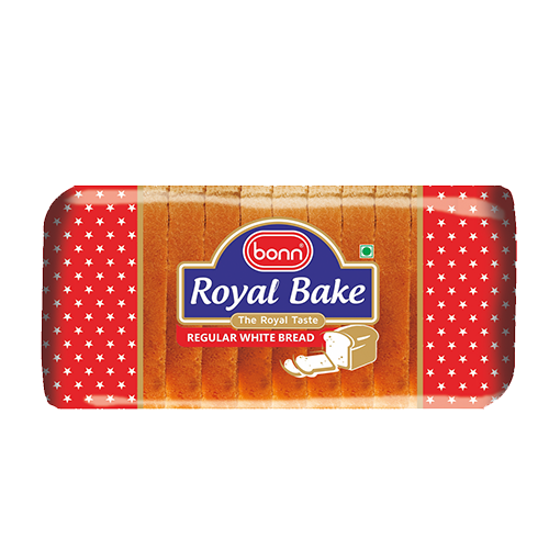 BONN ROYAL BAKE REGULAR WHITE BREAD(250gm)