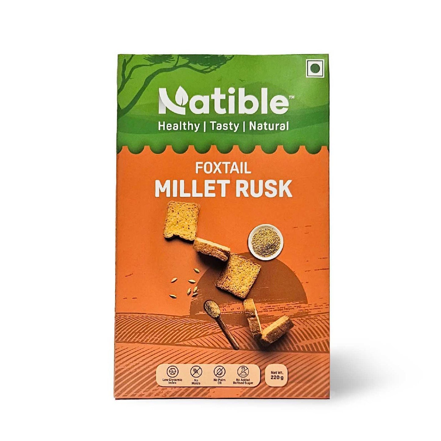 Natible/ Fox Tail Millet Rusk