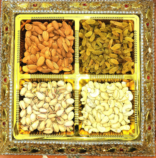 FATTAAK SPECIAL/ DRY FRUIT GIFT PACK/ WITH 4 PARTITION