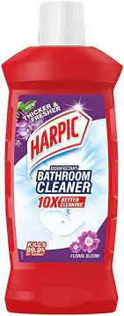 HARPIC/ DISINFECTANT BATHROOM CLEANER/ FLORAL BLOOM (1ltr)