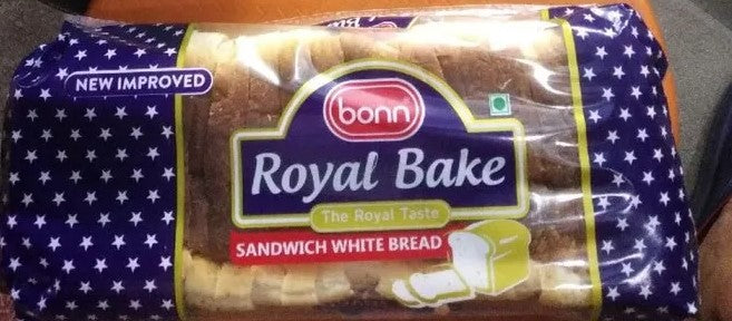 BONN ROYAL BAKE SANDWICH WHITE BREAD(500gm)