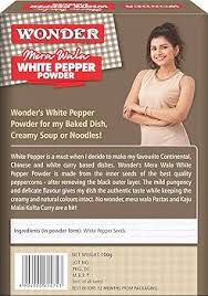 WONDER WHITE PEPPER POWDER 100 g