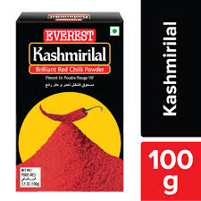EVEREST/ KASHMIRILAL/ BRILLIANT RED CHILLI POWDER(100gm)