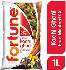 Fortune/ Premium Kachi Ghani Pure Mustard Oil(1ltr)(910gm)