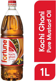 Fortune/ Premium Kachi Ghani Pure Mustard Oil(1ltr)(910gm)