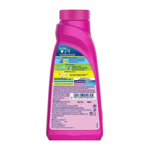 VANISH/ ALL IN ONE / CHLORINE FREE DETERGENT ADD-ON (400ml)